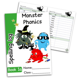 Spelling Log Book 1A (Year 1) - Set of 5