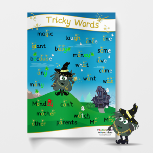 Tricky Words Poster - A1 Size