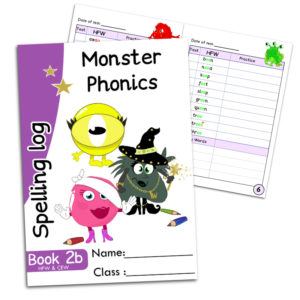 Spelling Log Book 2B (Year 2) - Set of 5