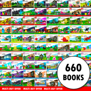 MULTI-BUY <centre><h4>5 x Full Set of Decodable Fiction Books</h4><h5>Stages 1, 2, 3, 3.1, 3.2, 4, 5, 6, 7, 8, 9, 10 and Meet the Monsters</h5></center>