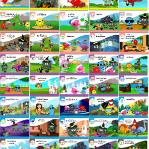 Year 1 Fiction books - Full Set <centre><h4> Stages 4, 5, 6, 7 and 8 </h4><h5>(50 books)</h5></center>
