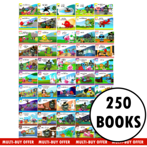 MULTI-BUY <centre><h4>5 x Full Set of Year 1 Decodable Fiction Books </h4><h5>Stages  4, 5, 6, 7  and 8 (250 books)</h5></center>
