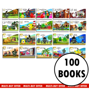 MULTI-BUY <centre><h4>5 x Full Set of Year 2 Decodable Fiction Books</h4><h5>Stages  9 and 10 (100 books)</h5></center>