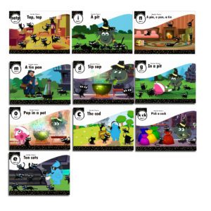 Stage 1 Fiction Books <centre><h5>Set of 10 reading books</h5></center>