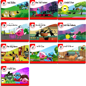 Stage 2 Fiction Books <centre><h5> Set of 10 reading books</h5></centre>