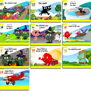 Stage 4 Fiction Books<centre><h5>Set of 10 reading books</h5></center>