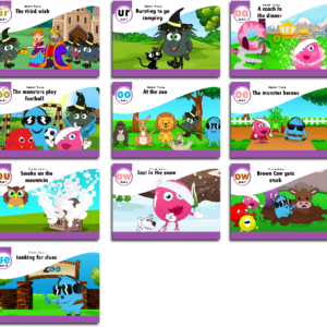 Stage 6 Fiction Books<centre><h5>Set of 10 reading books</h5></center>