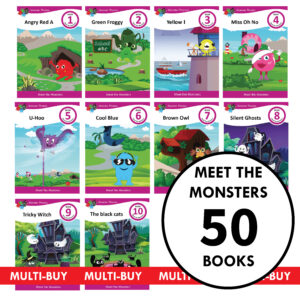 MULTI-BUY:<centre><h4> 5 x Meet the Monsters Set </h4><h5>50 Books</h5></center>