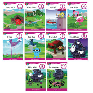 <centre><h4> Meet the Monsters Books </h4><h5>Set of 10 Books</h5></center>