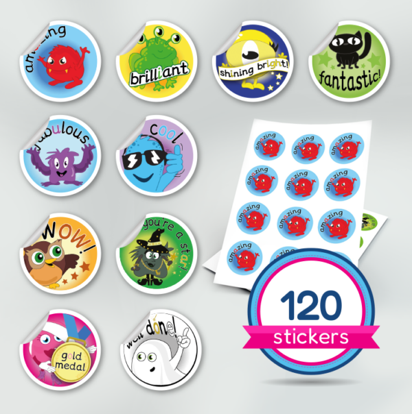 stickers 120 2025