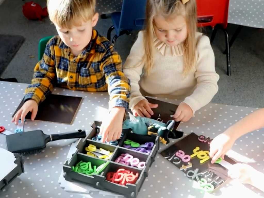 Monster Phonics magnetic letters
