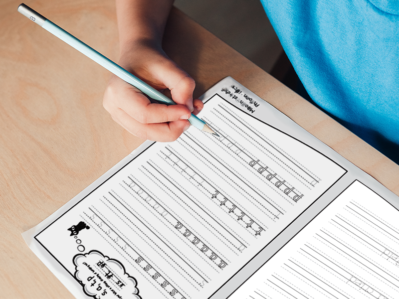 Monster Phonics handwriting scheme