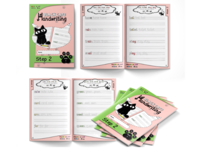 When should you start teaching handwriting? 5 Monster Phonics handwriting workbooks