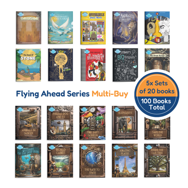 MULTI-BUY 5 x Flying Ahead Books - Stage 11 (100 Books) 1 1080 x 1080 books